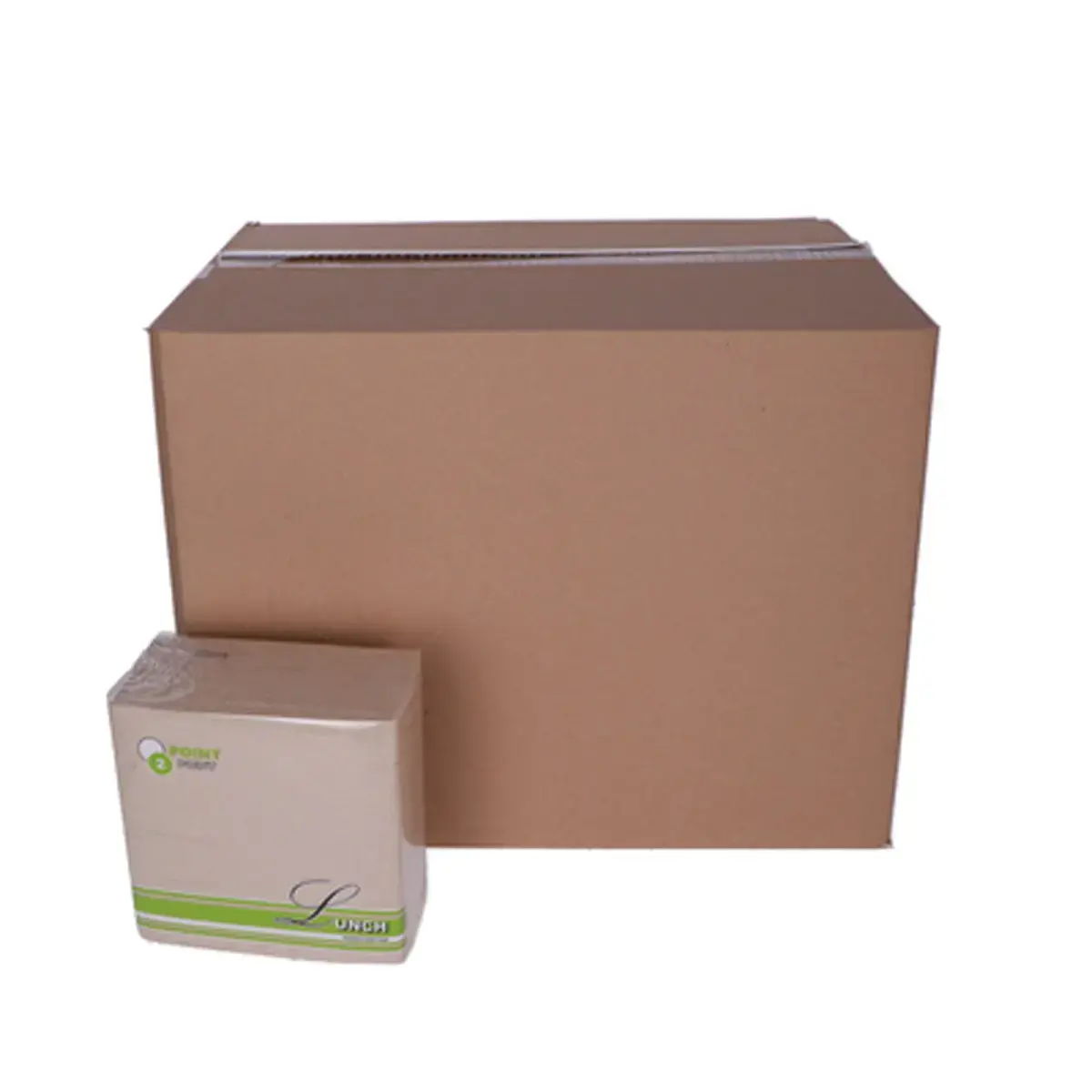 serviettes 33x33cm NAT 20x50st photo du produit