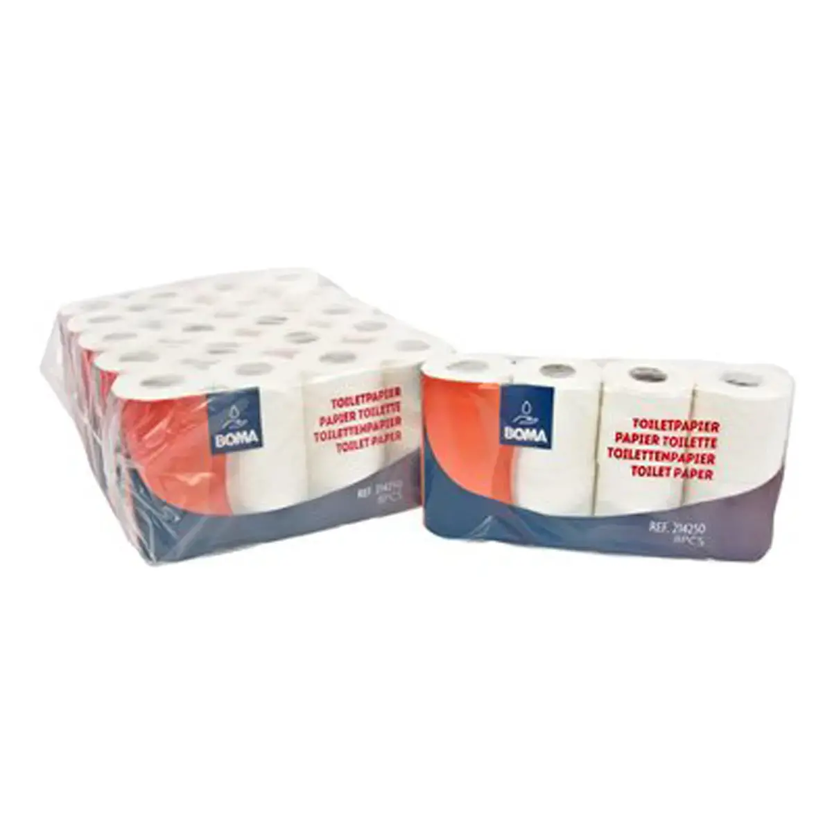 Rouleaux de papier toilettes 3 plis 250f - Boma photo du produit