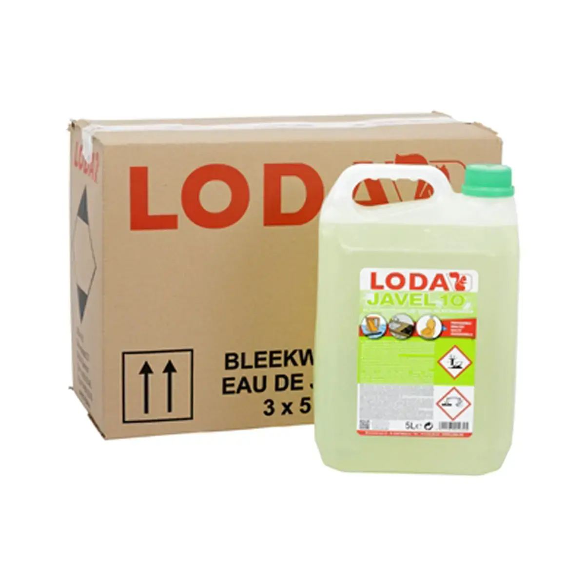 Eau de Javel 10° 3x5L photo du produit