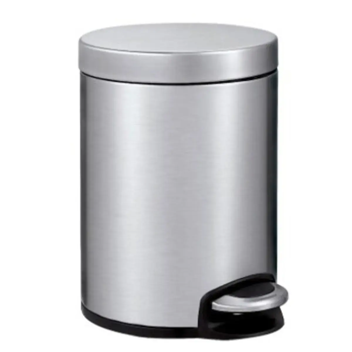 Seau pédale - 5L INOX MAT photo du produit