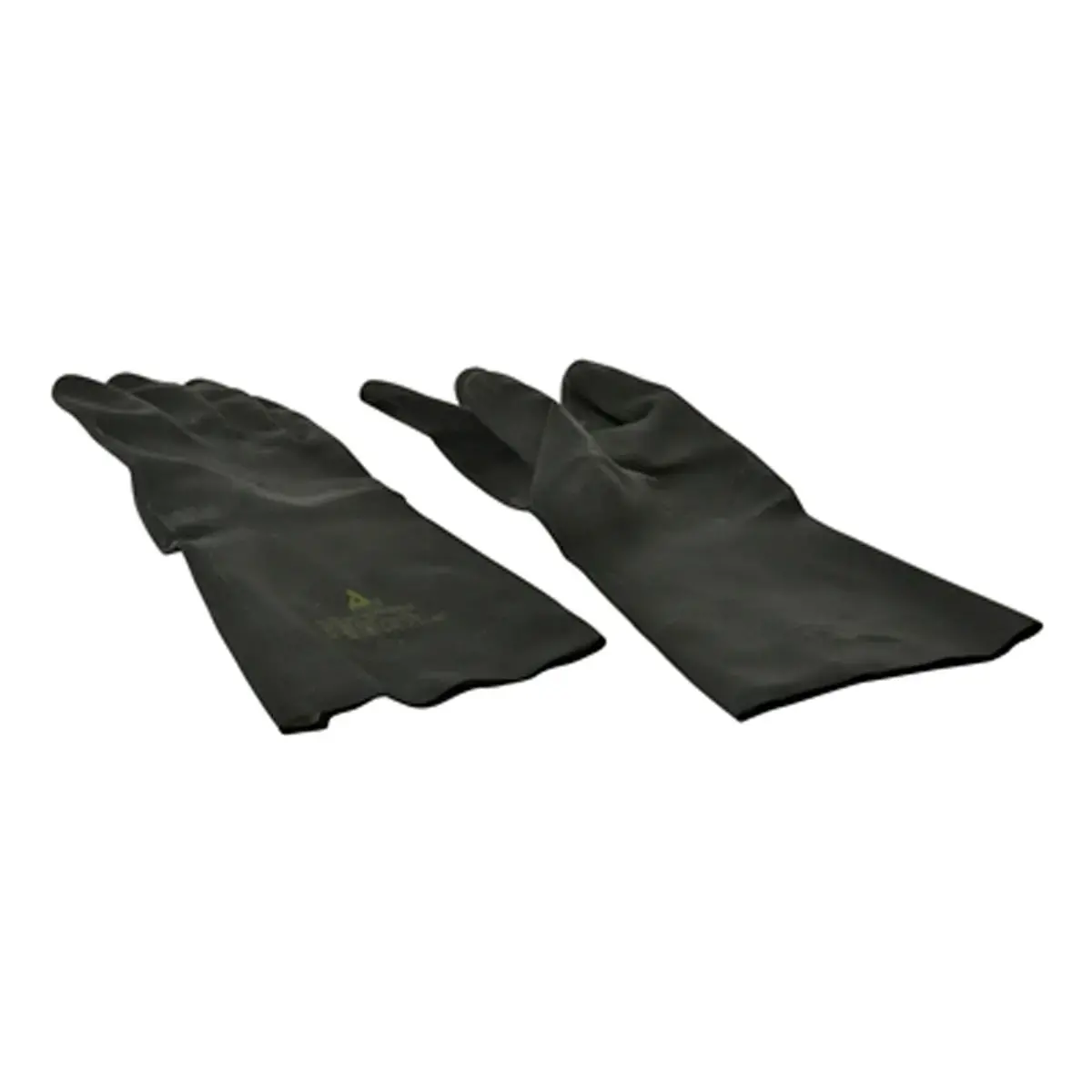 Gants caoutchouc noir-M photo du produit