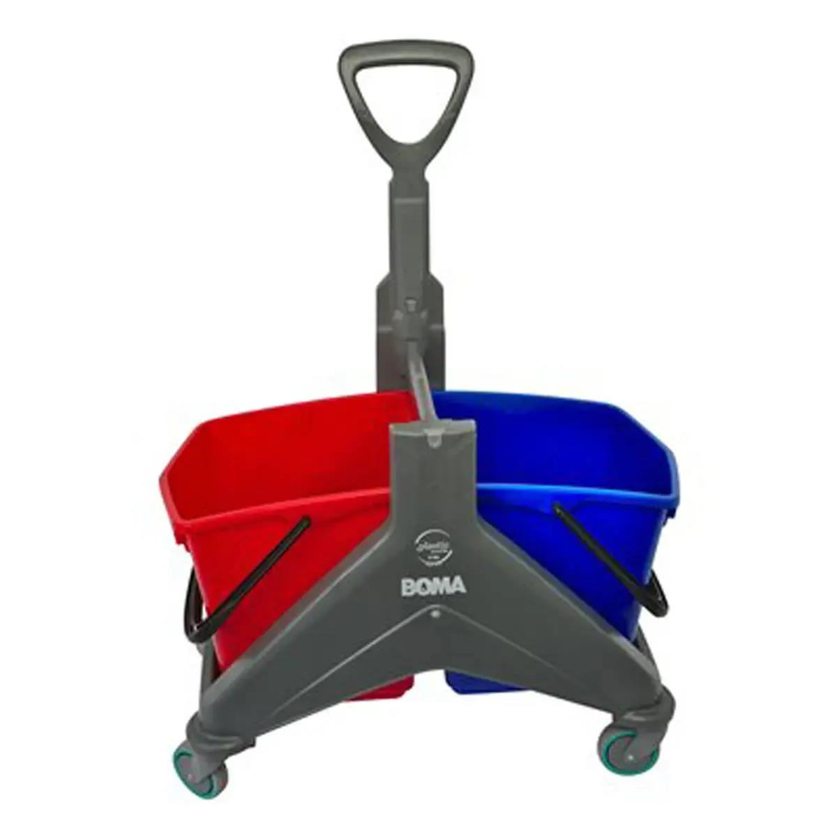 Seau mopcar 2 bleu/rouge boma photo du produit