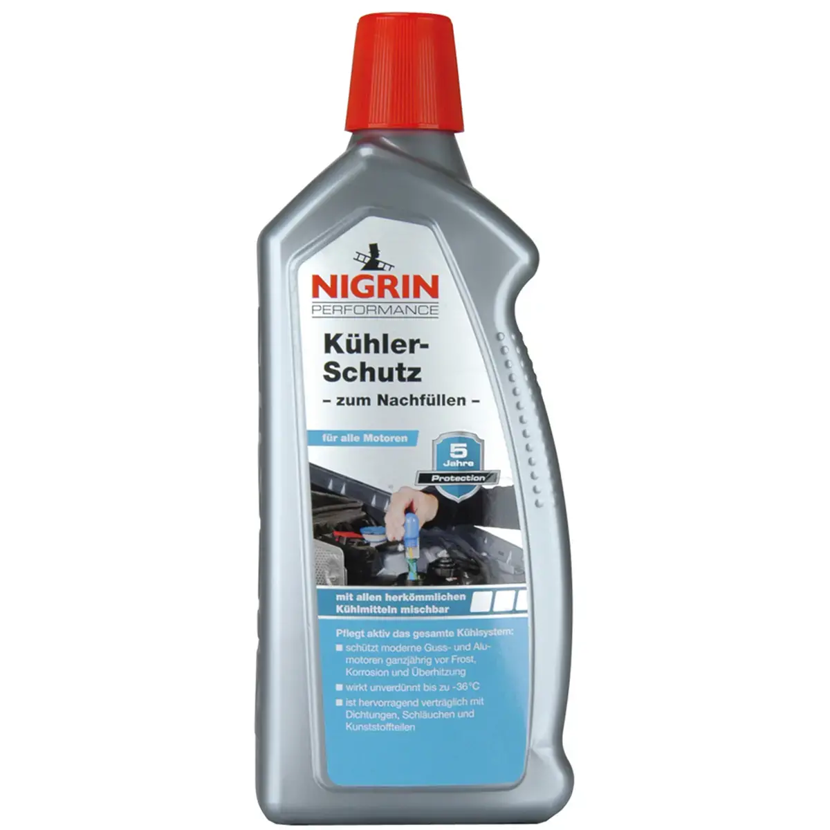 NIGRIN Protection universelle pour radiateur de voiture, 1 litre photo du produit