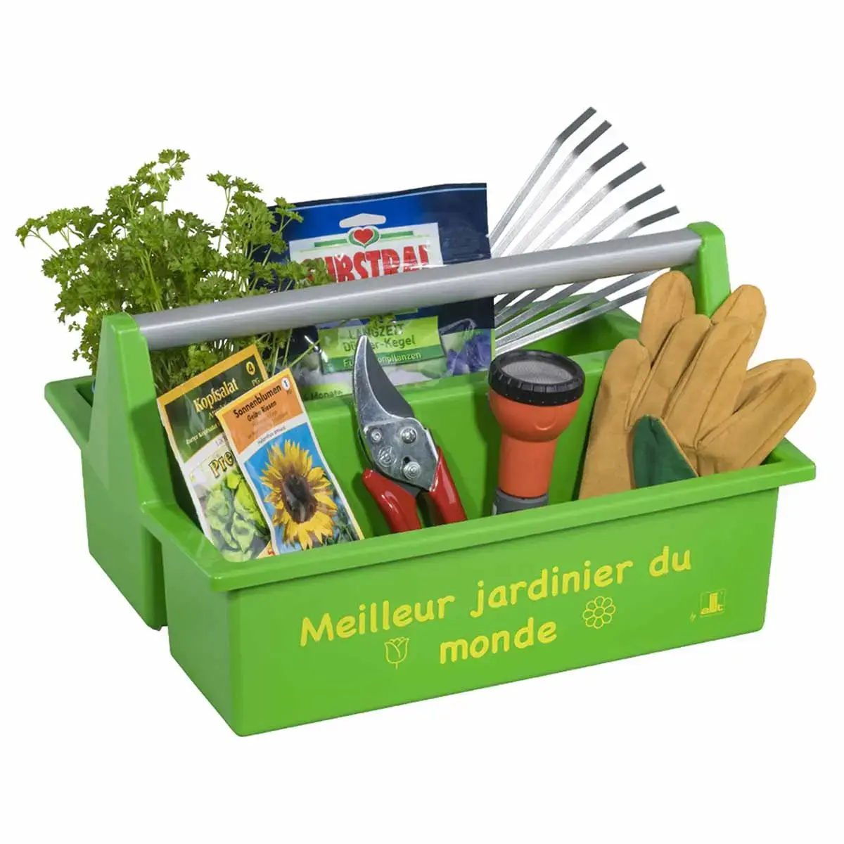 allit Caisse de transport McPlus Carry 'Jardinier', vert photo du produit