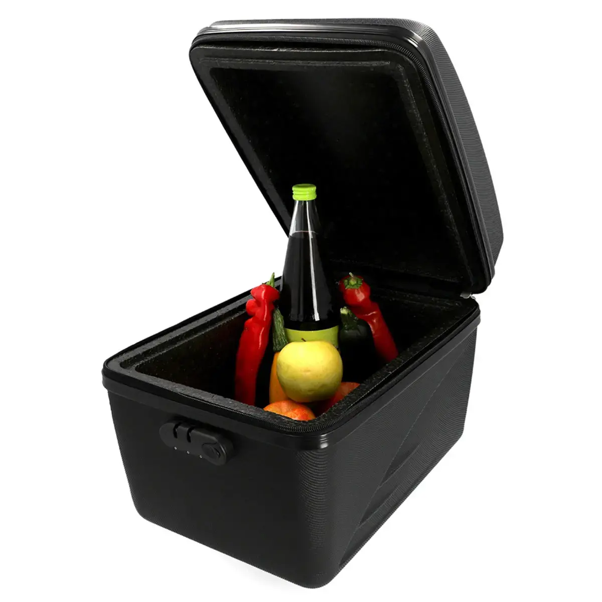 FISCHER Sac isotherme pour porte-bagages de vélo, noir photo du produit