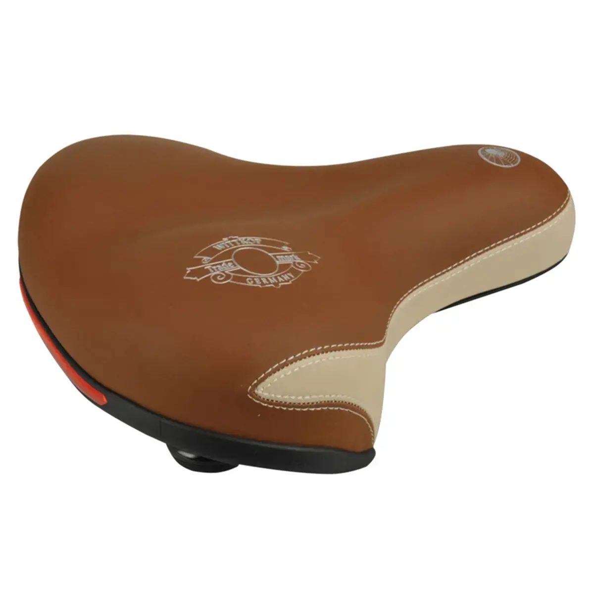 Selle de vélo Élastomère - Cappuccino - Fischer photo du produit