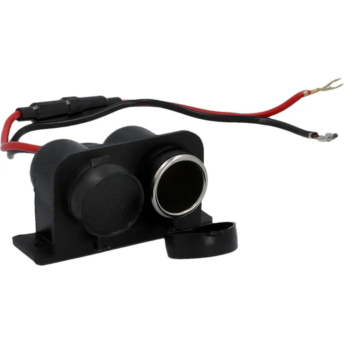 cartrend Prise de courant double, 6 & 12 V, max 8 A chacun photo du produit