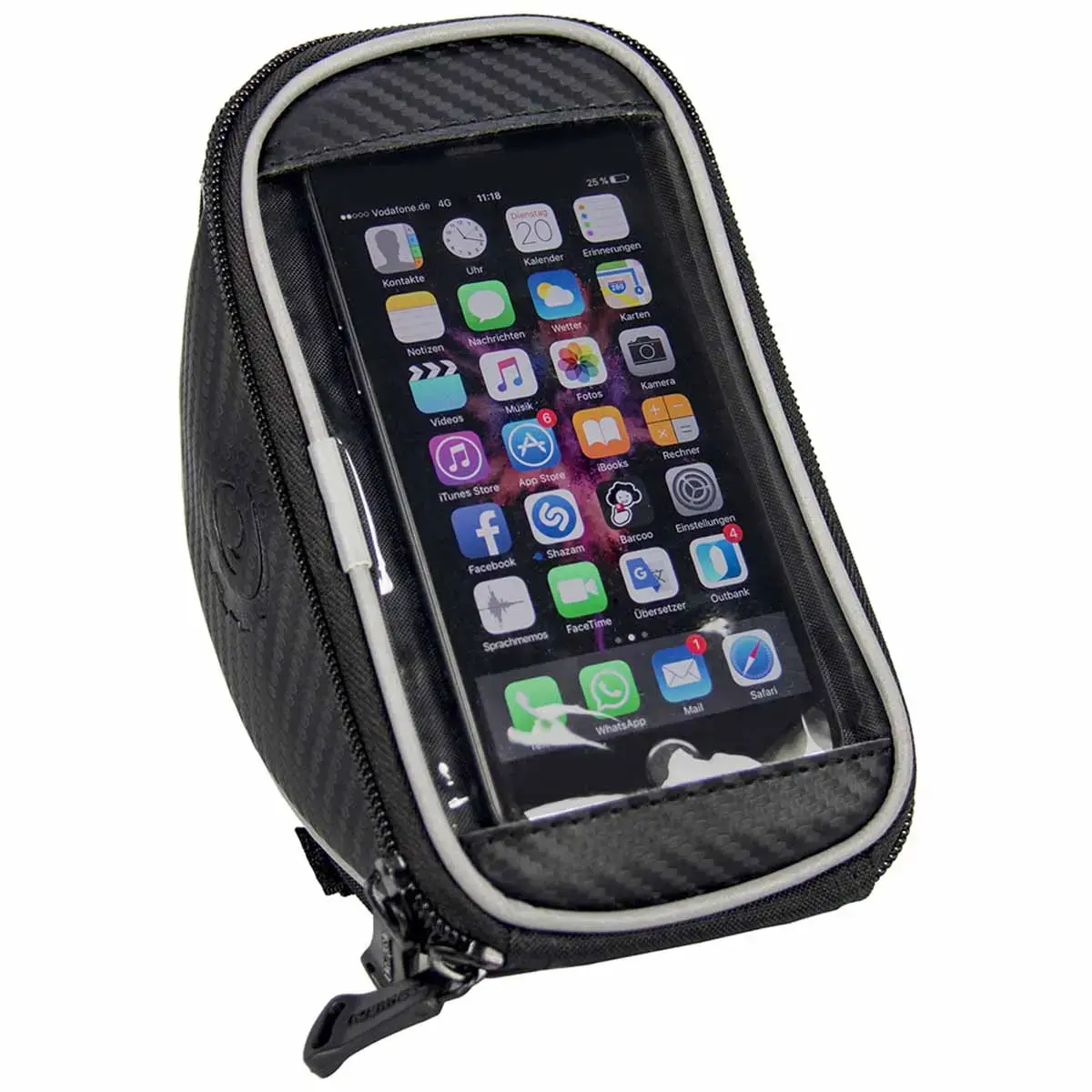 Sacoche de guidon pour vélo avec poche pour smartphone - Fischer photo du produit