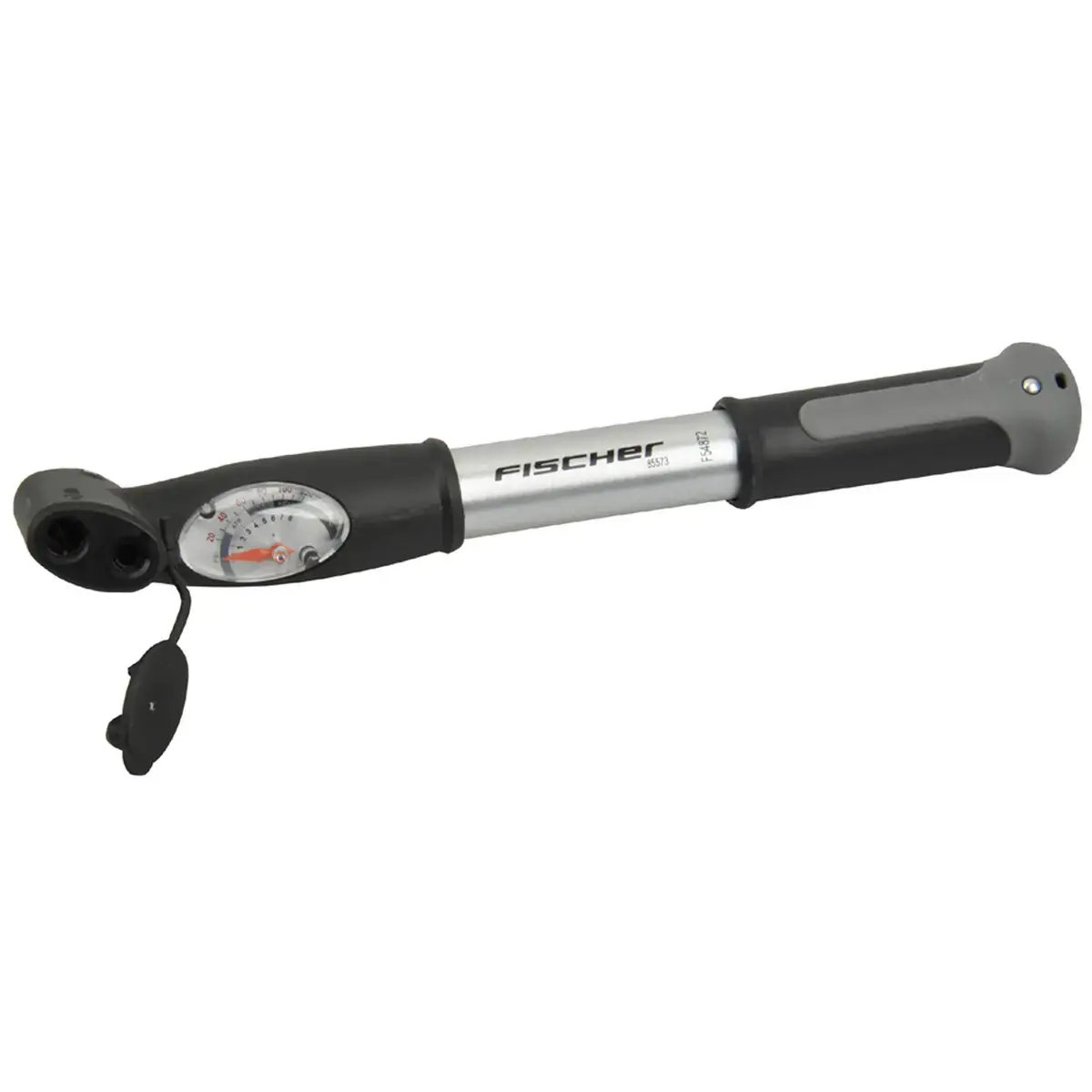 FISCHER Mini pompe à air pour vélo, en aluminium, (H) 295 mm photo du produit