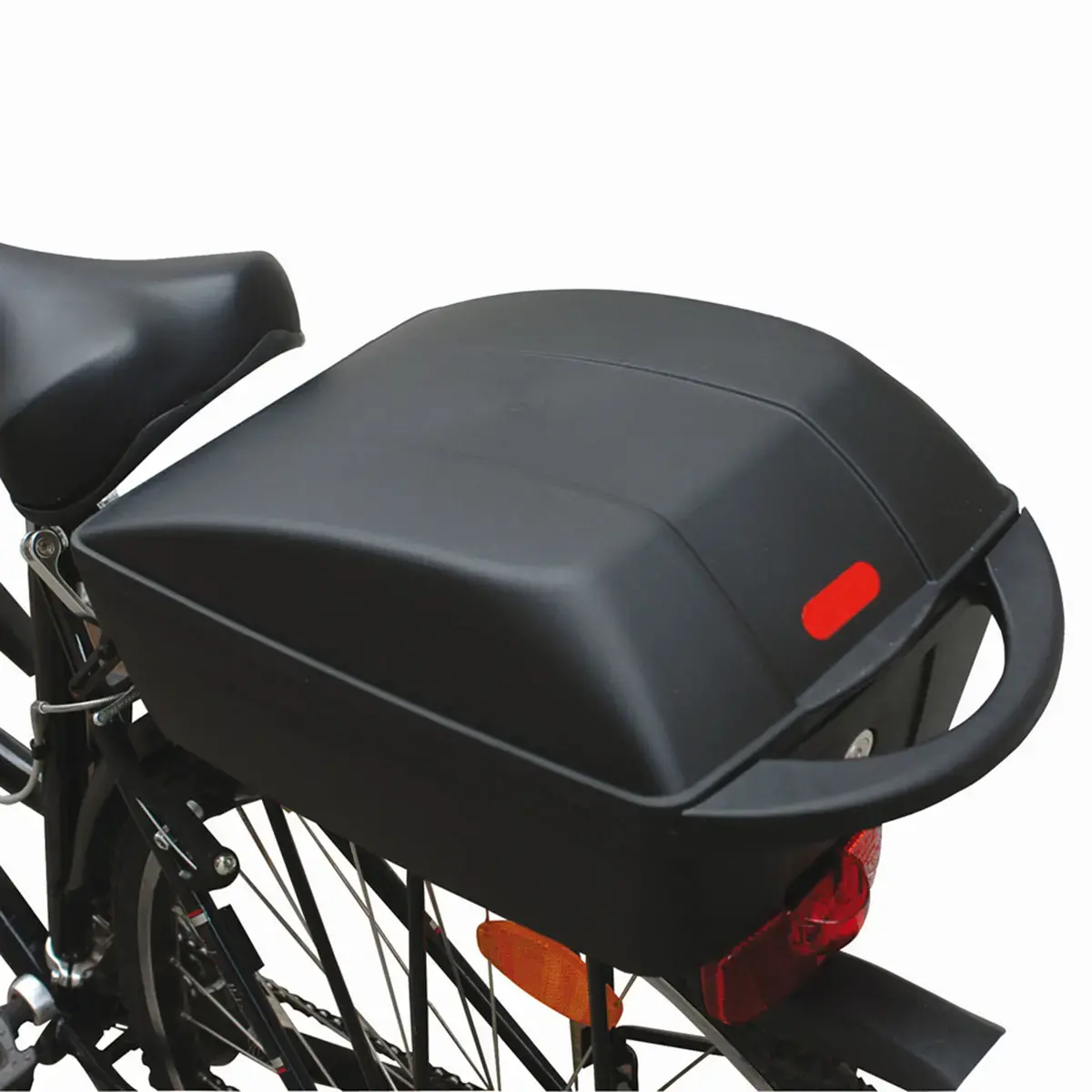 FISCHER Top case pour vélo, verrouillable, volume: 11 l photo du produit