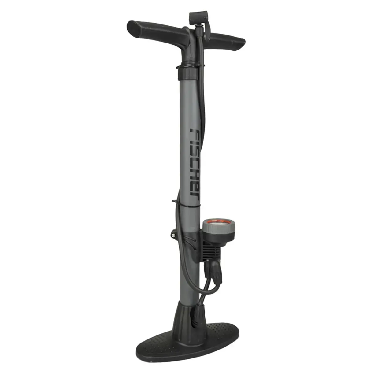 Pompe à air verticale pour vélo - pour toutes les valves - Fischer photo du produit