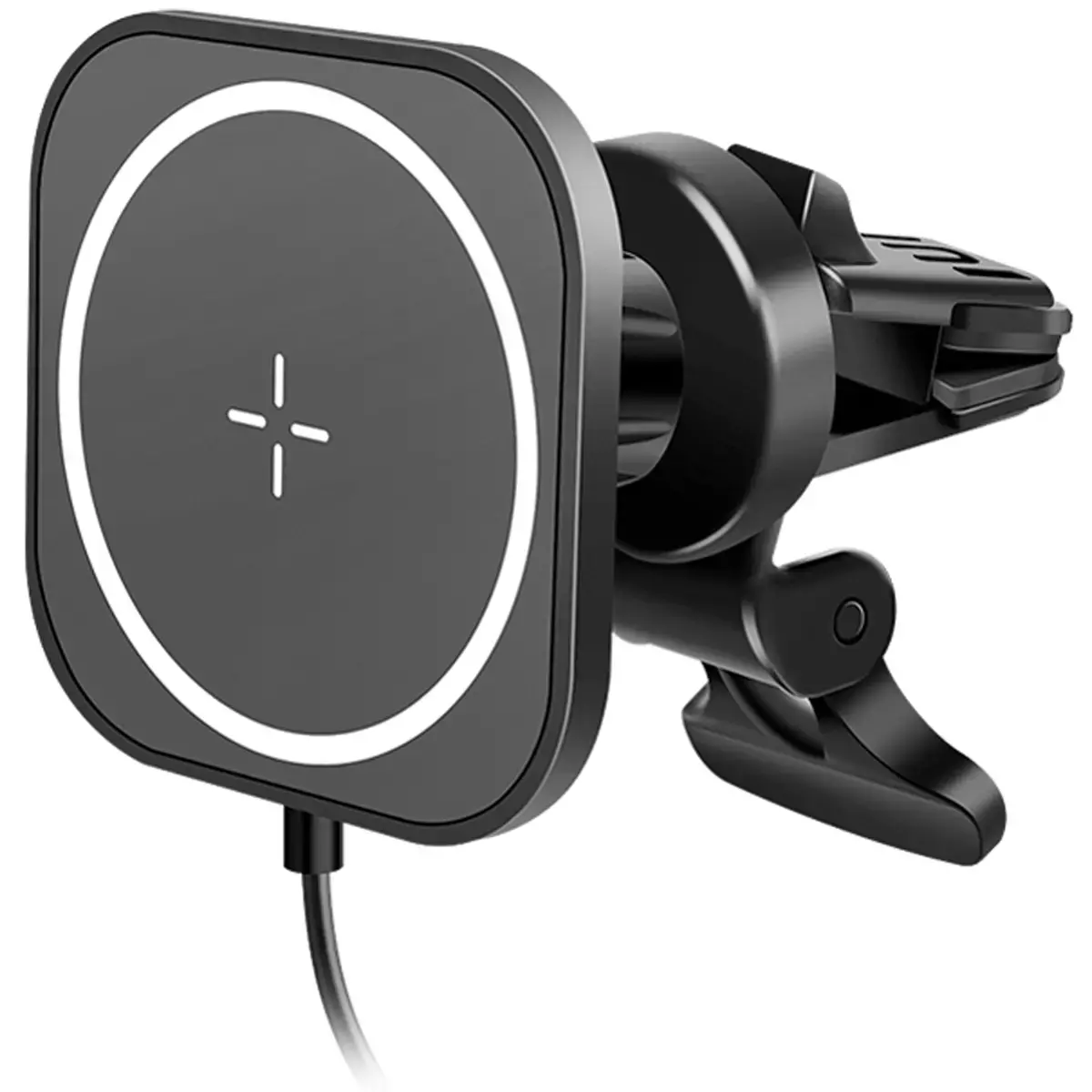 LogiLink Support magnétique de smartphone pour voiture, noir photo du produit