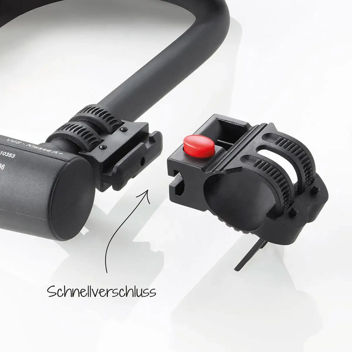 FISCHER Antivol en U avec support, longueur: 190 mm photo du produit