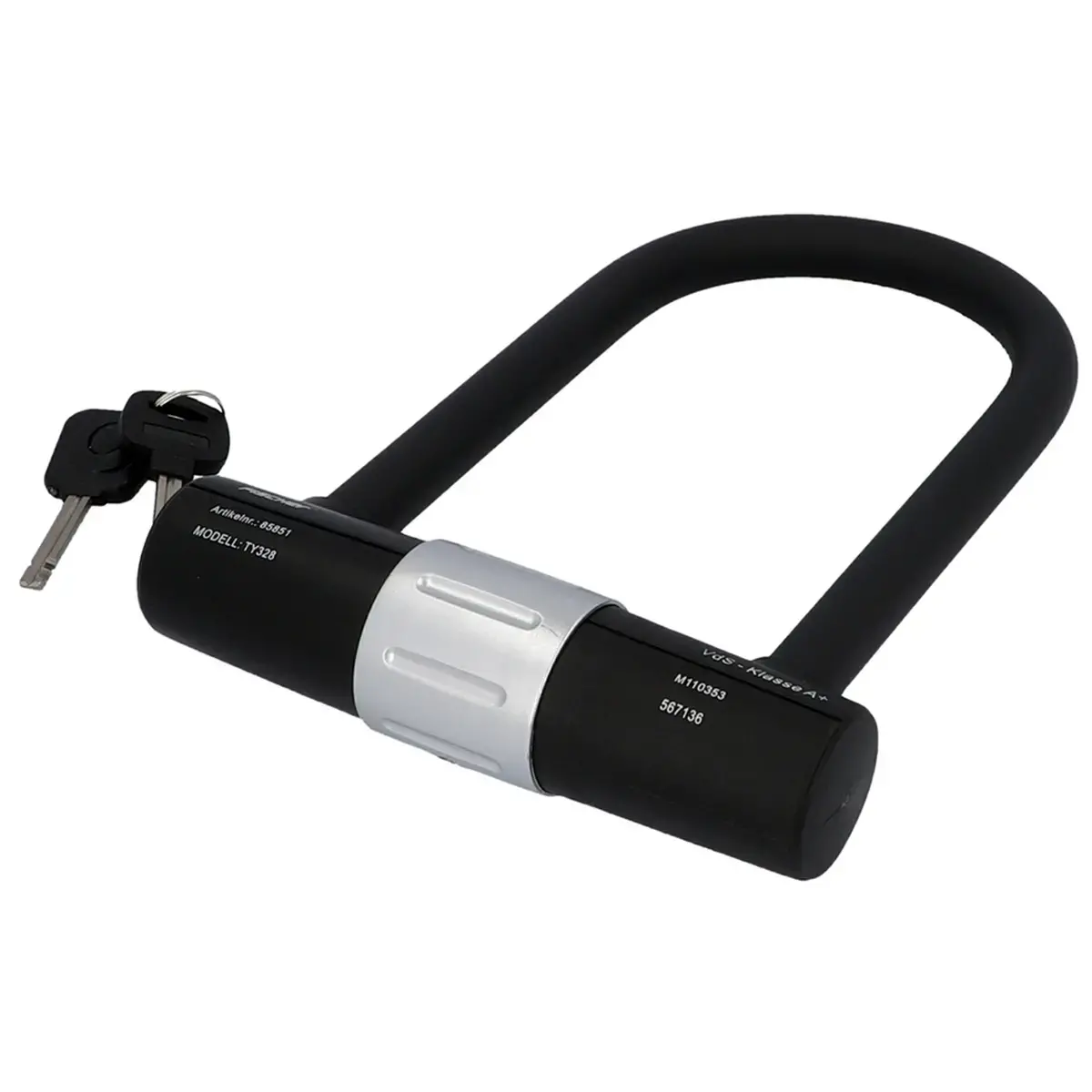FISCHER Antivol en U avec support, longueur: 190 mm photo du produit
