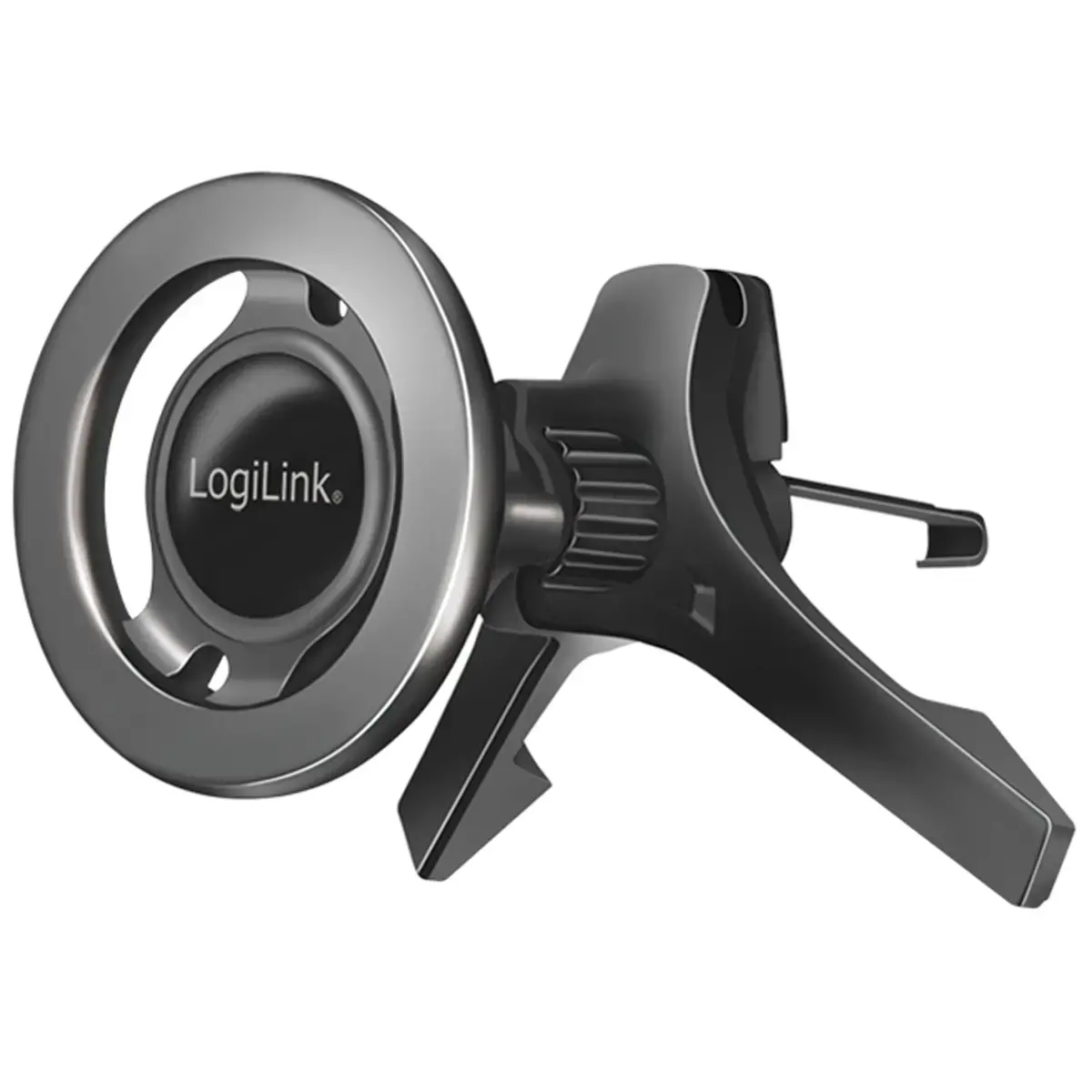 LogiLink Support magn&eacute;tique 3 points pour smartphone, noir photo du produit