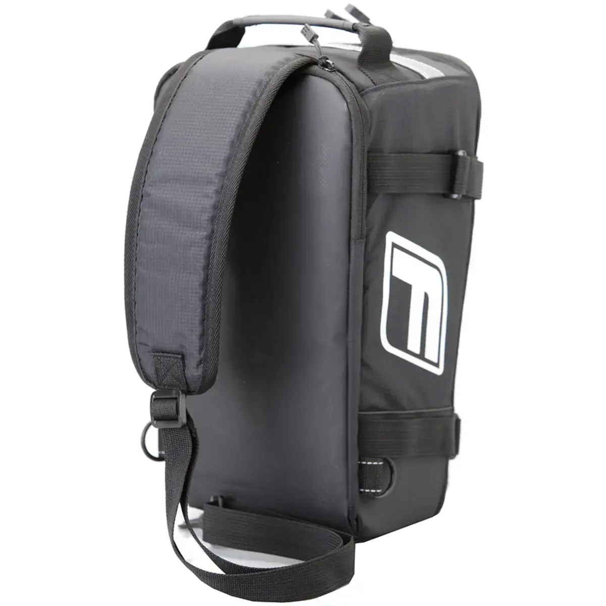 Sac pour porte-bagage de vélo 2 en 1 - Noir - Fischer photo du produit