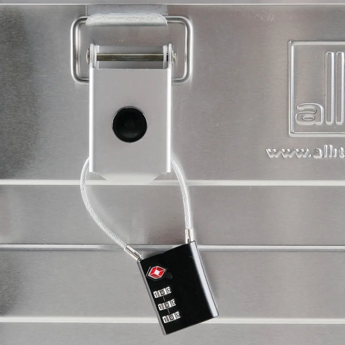 allit Caisse en aluminium AluPlus Box >S< 47, argent photo du produit