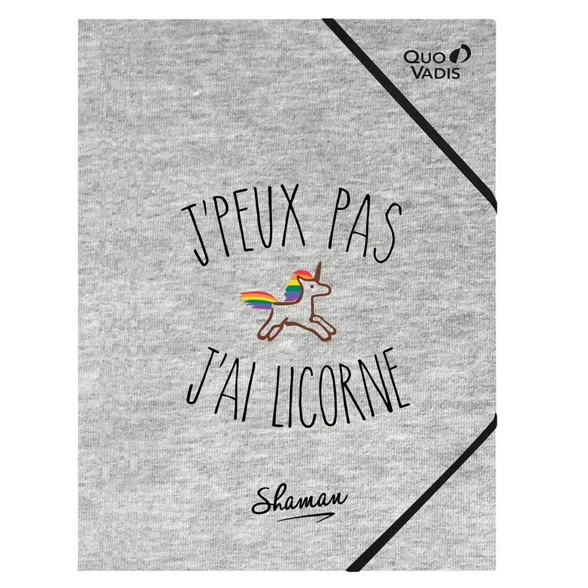 Chemise 3 rabats elastique Shaman - 24x32 cm - Quo vadis photo du produit