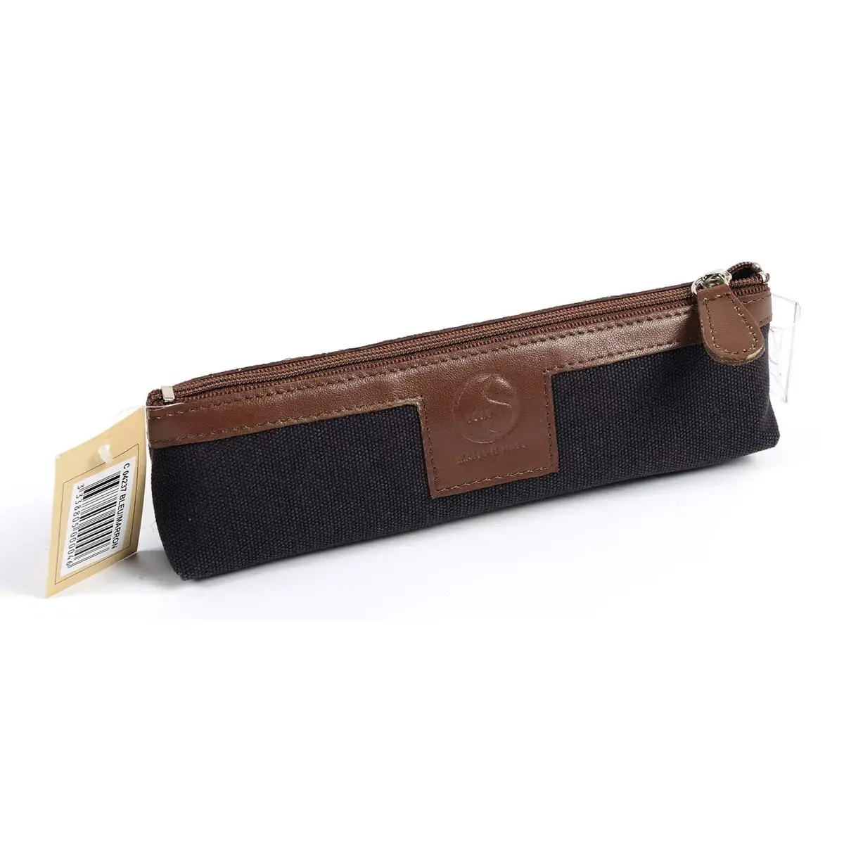 Trousse mini trapeze - cuir S1829 - 18x3,5x5 cm - Quo vadis photo du produit