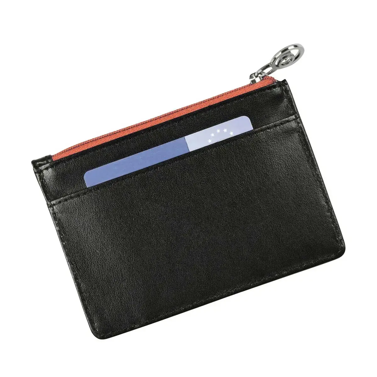 Porte-cartes / monnaie - cuir Holi - 13,2x9,5x0,2 cm - Quo vadis photo du produit