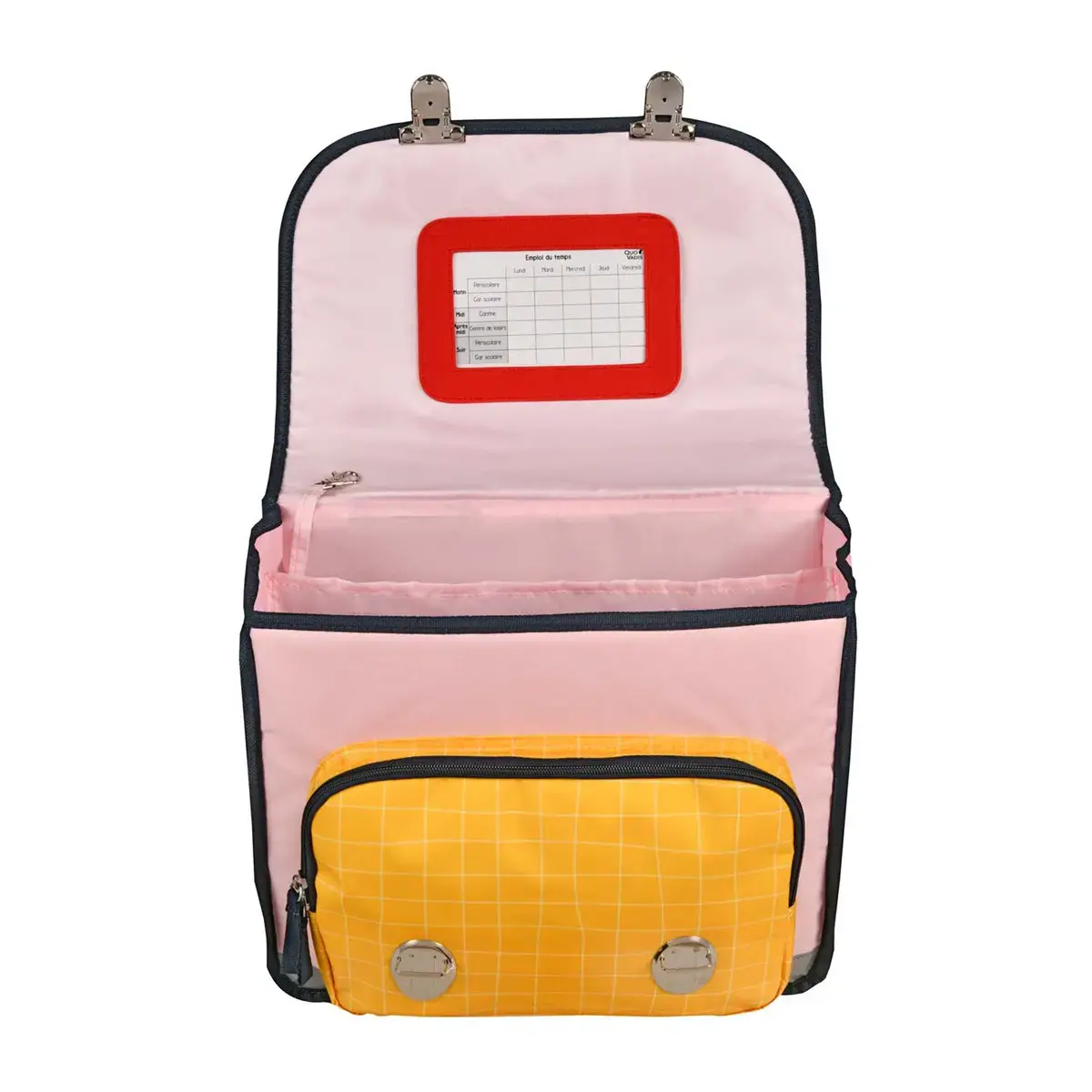 Cartable 36 Vintage - 2 compartiments Animascot - 36x30x14 cm - Quo vadis photo du produit