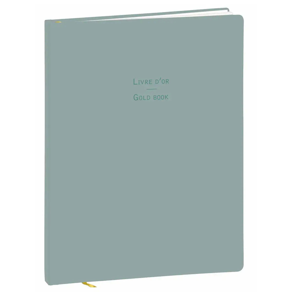 Livre d'or - Papier blanc Pastel - 21x27 cm - Quo vadis photo du produit