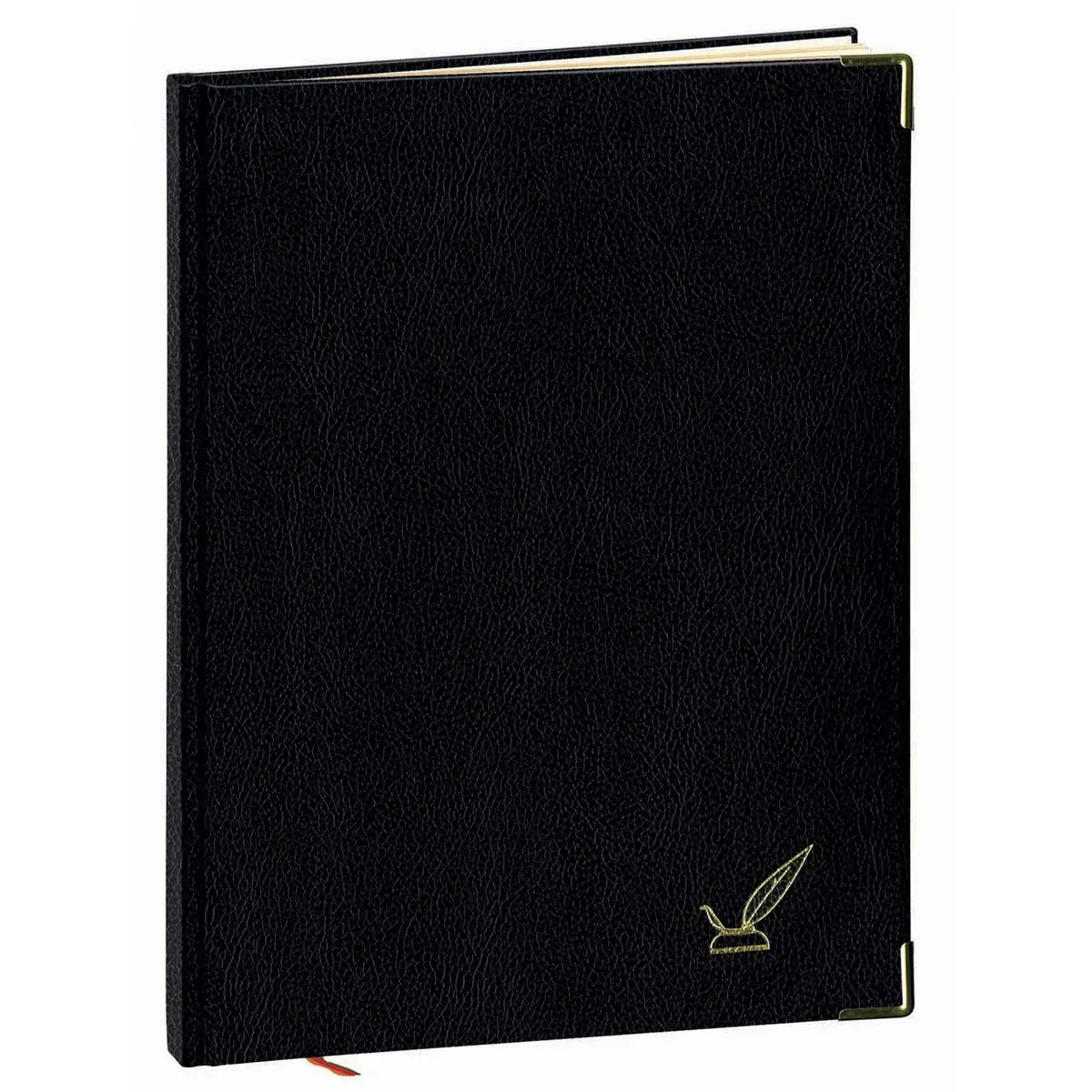 Livre d'or - Papier ivoire Tranche dorée - 17x22 cm - Quo vadis photo du produit