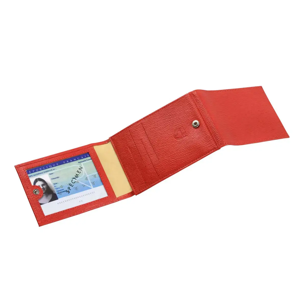 Porte-cartes Papillon - Cuir Eaton - 14x8 cm - Quo vadis photo du produit