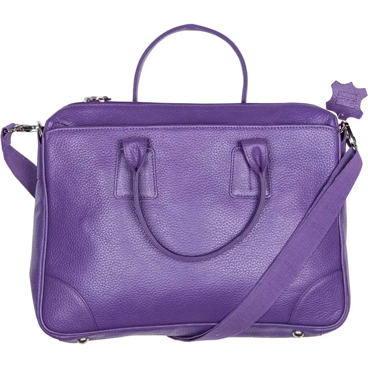 Sacoche cabas - Cuir Goya - 38x29x7 cm - Quo vadis photo du produit