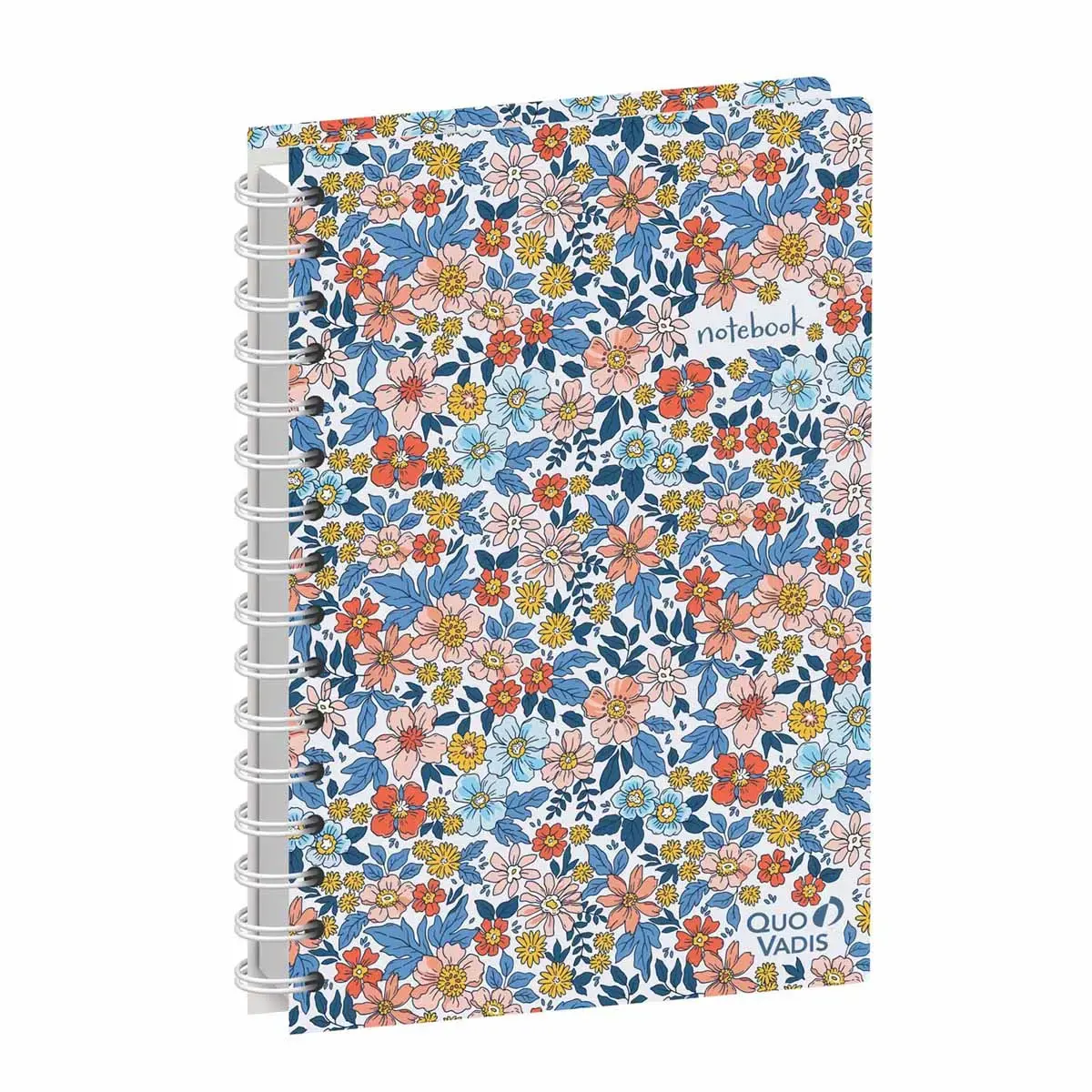Carnet rigide A5 spirale - 192 pages Daisy - 15x21 cm - Quo vadis photo du produit