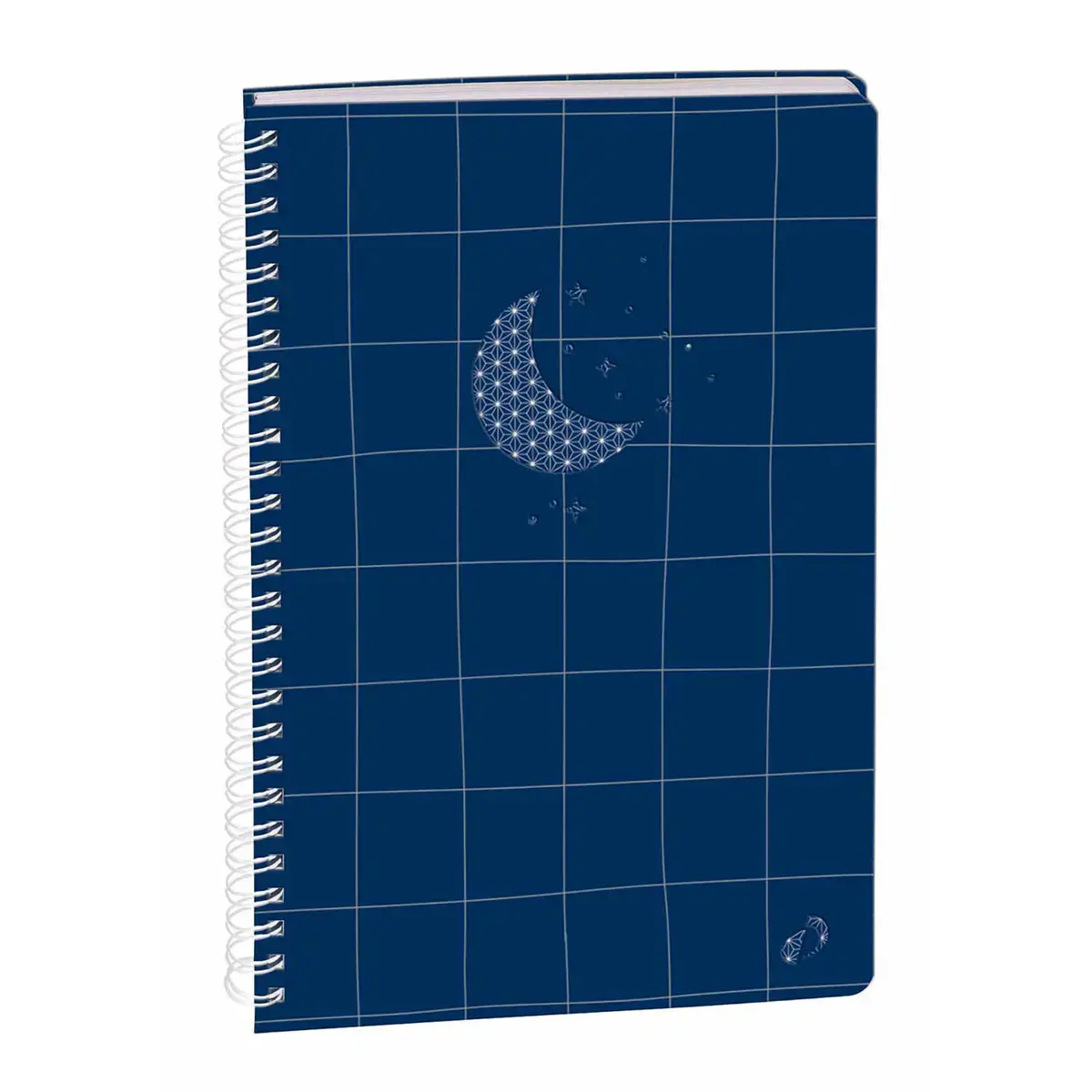 Carnet rigide A5 spirale - 192 pages Authentik - 15x21 cm - Quo vadis photo du produit