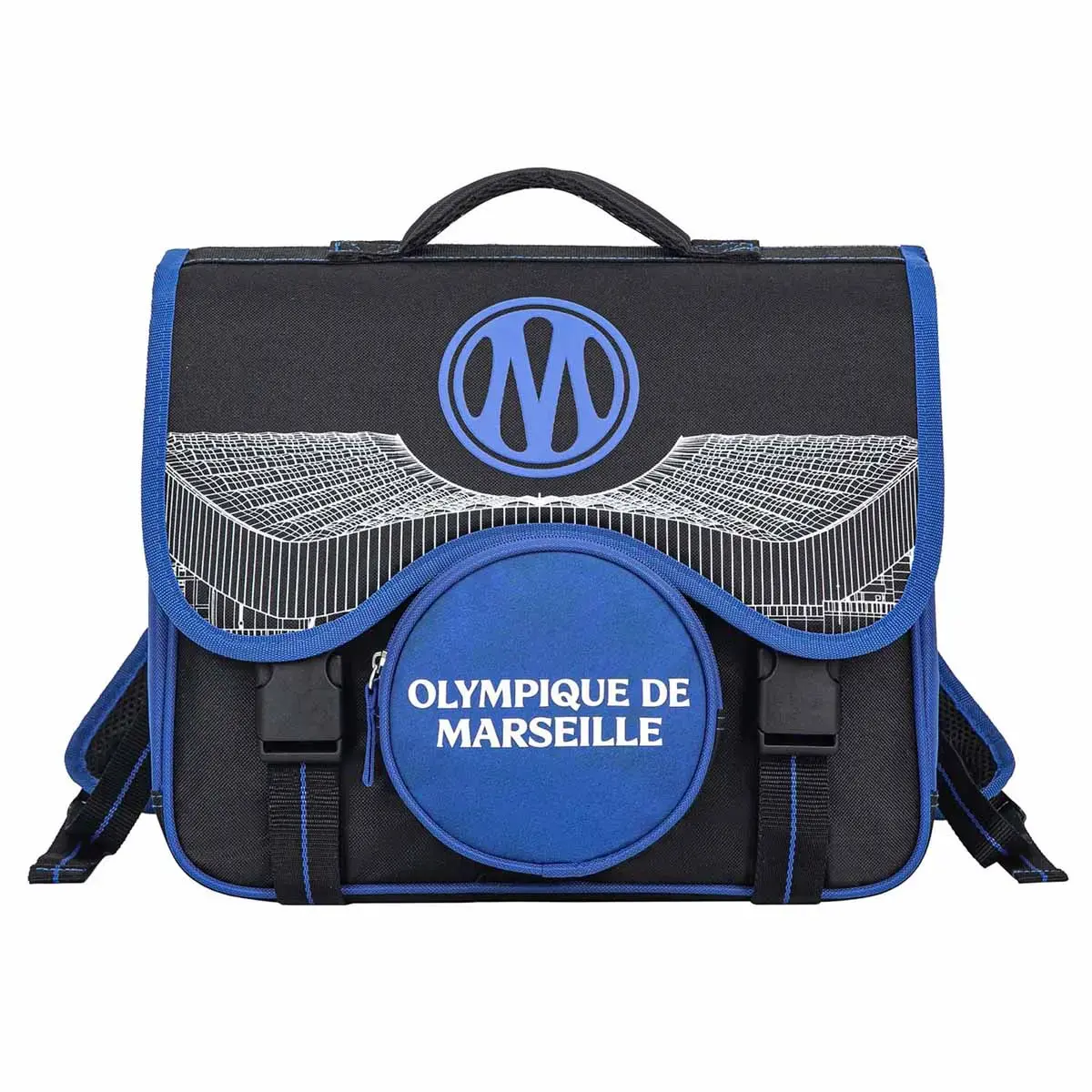 Cartable 41 - 3 compartiments Olympique de Marseille - Quo vadis photo du produit