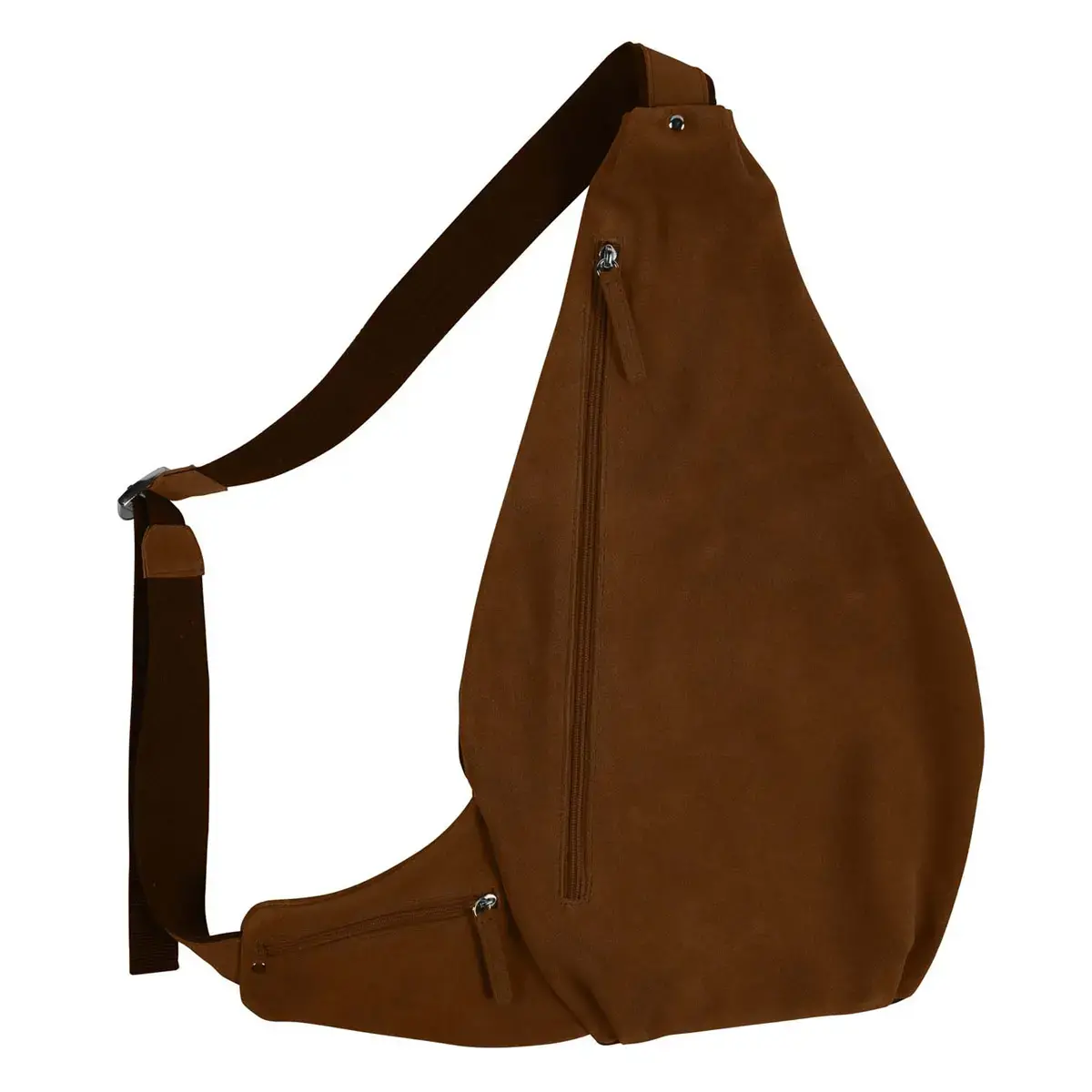 Sac poire - Cuir velours - 51x29x2 cm - Quo vadis photo du produit