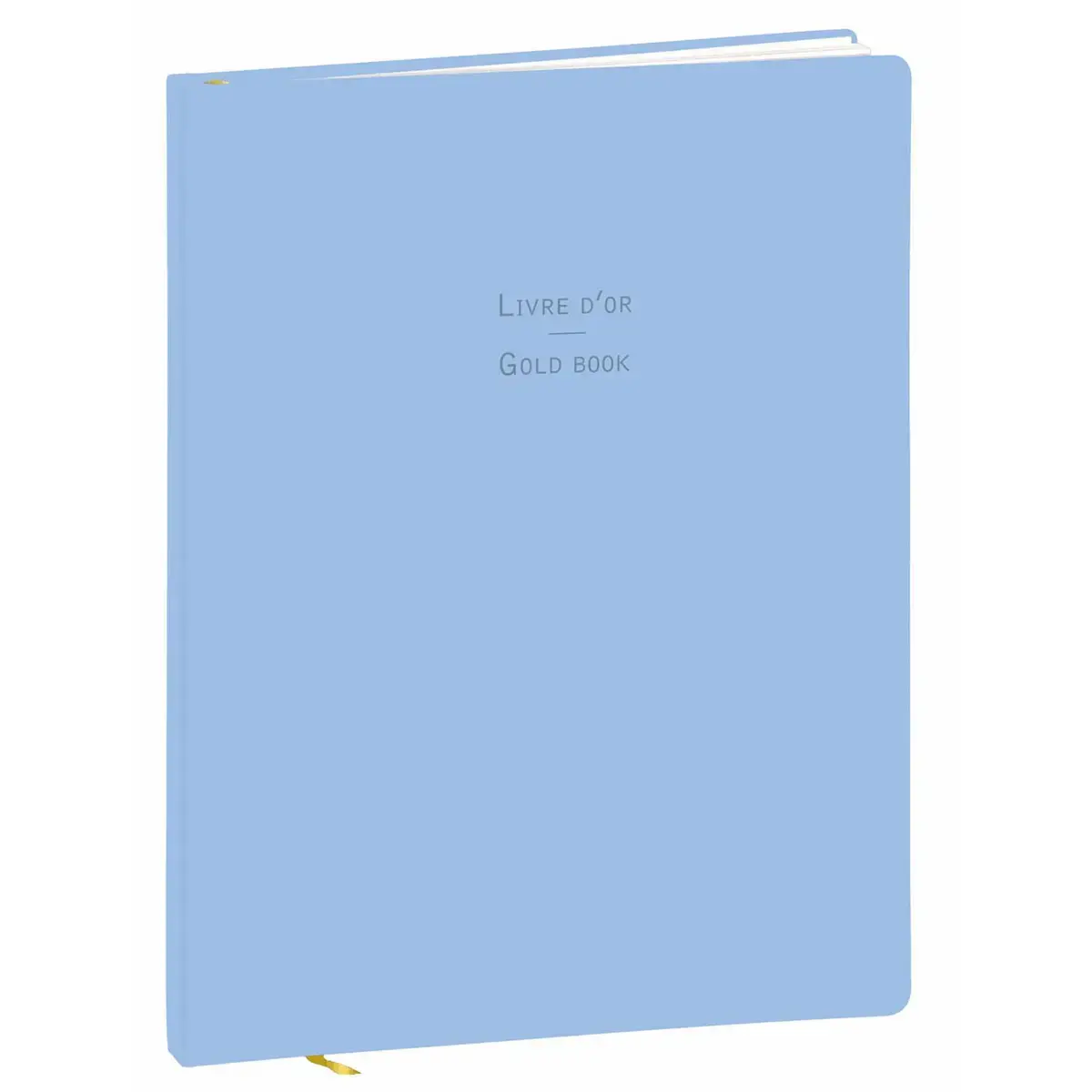 Livre d'or - Papier blanc Pastel - 21x27 cm - Quo vadis photo du produit