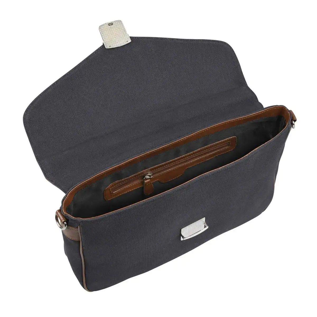 Sacoche fermoir metal - Cuir S1829 - 30x27x05 cm - Quo vadis photo du produit