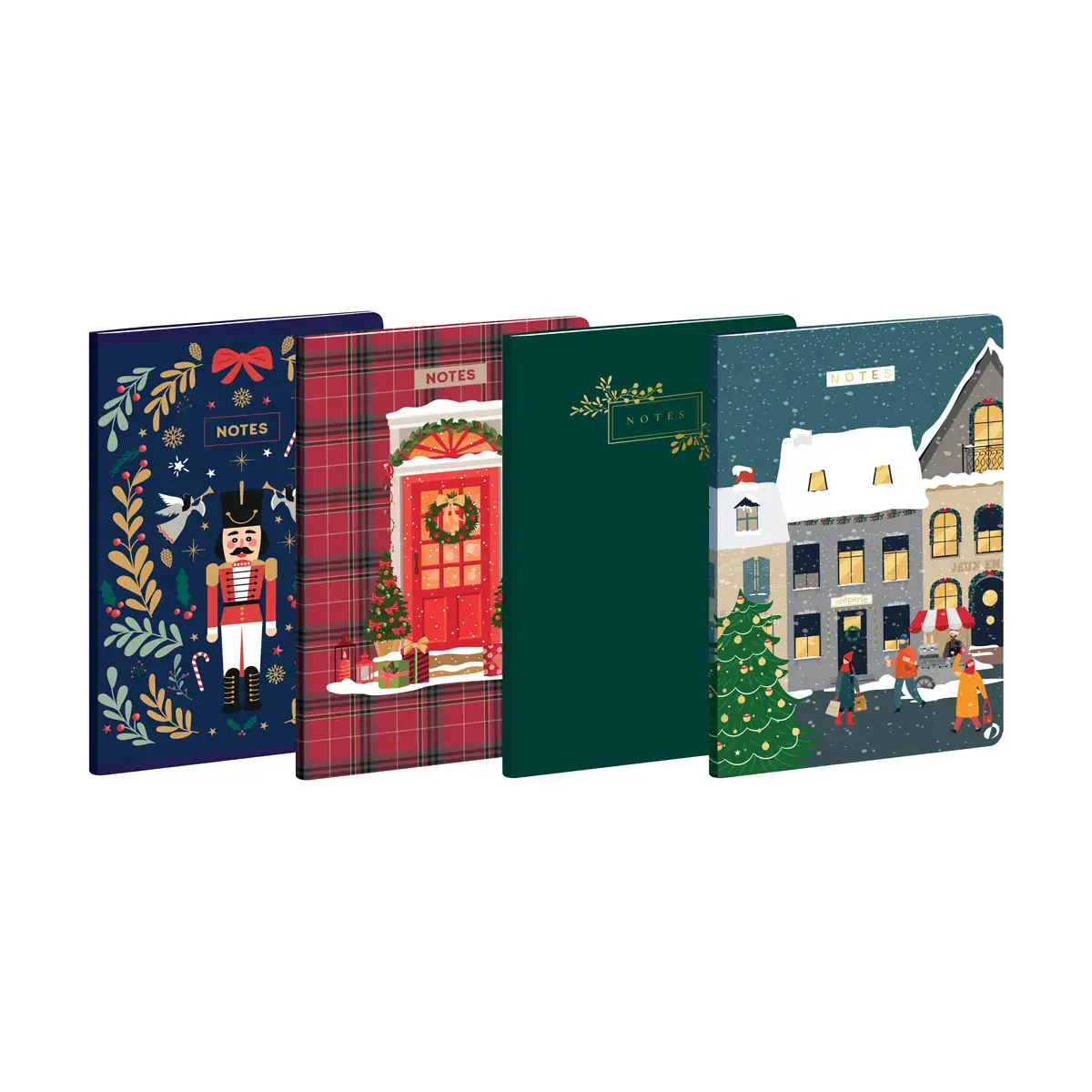 Carnets souples A5 - 64 pages Noel - 15x21 cm - Quo vadis photo du produit