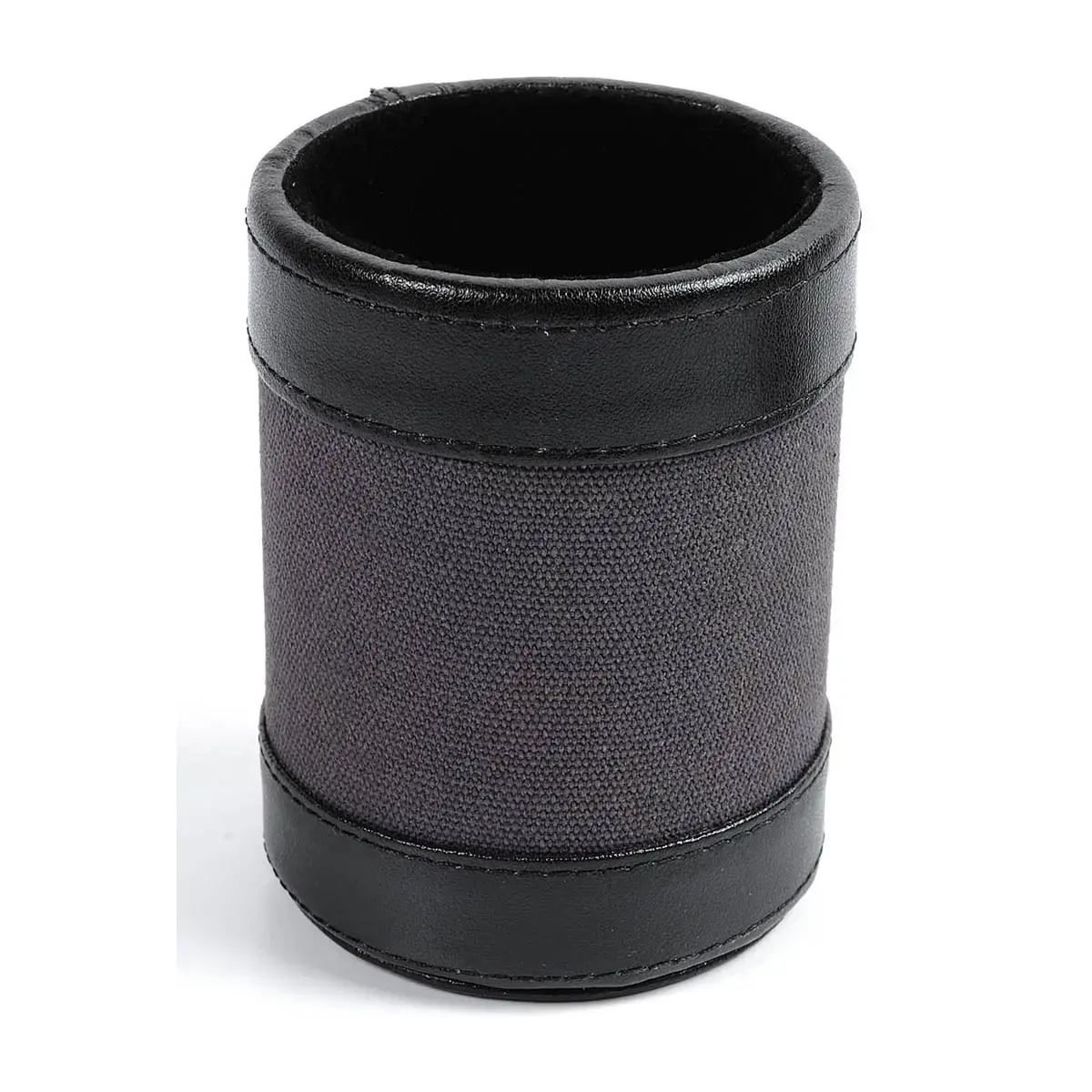 Pot &agrave; crayons - cuir S1829 - 10x7 cm - Quo vadis photo du produit