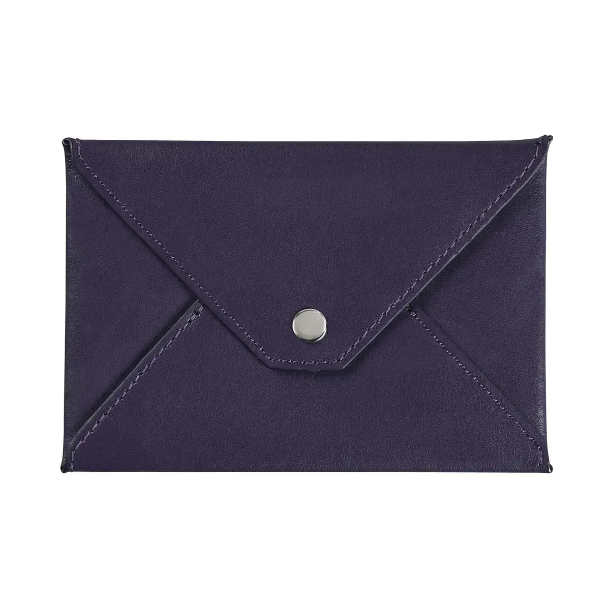 Enveloppe papiers identité - Cuir Satiny - 14x9,5 cm - Quo vadis photo du produit
