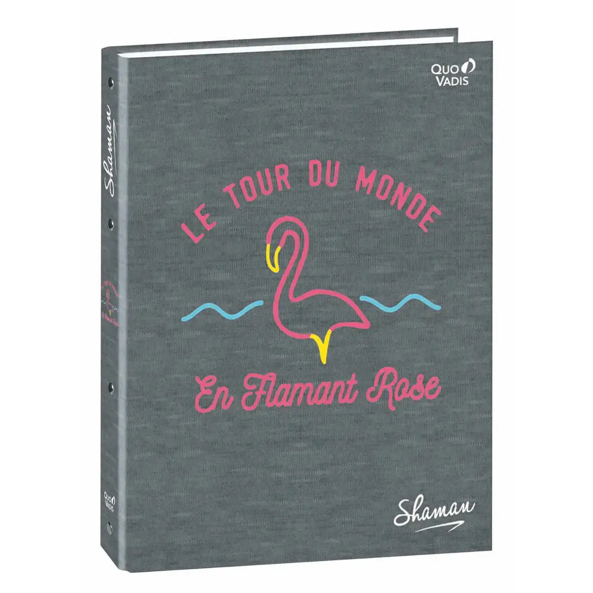 Classeur rigide 4 anneaux Shaman - 26x32 cm - Quo vadis photo du produit
