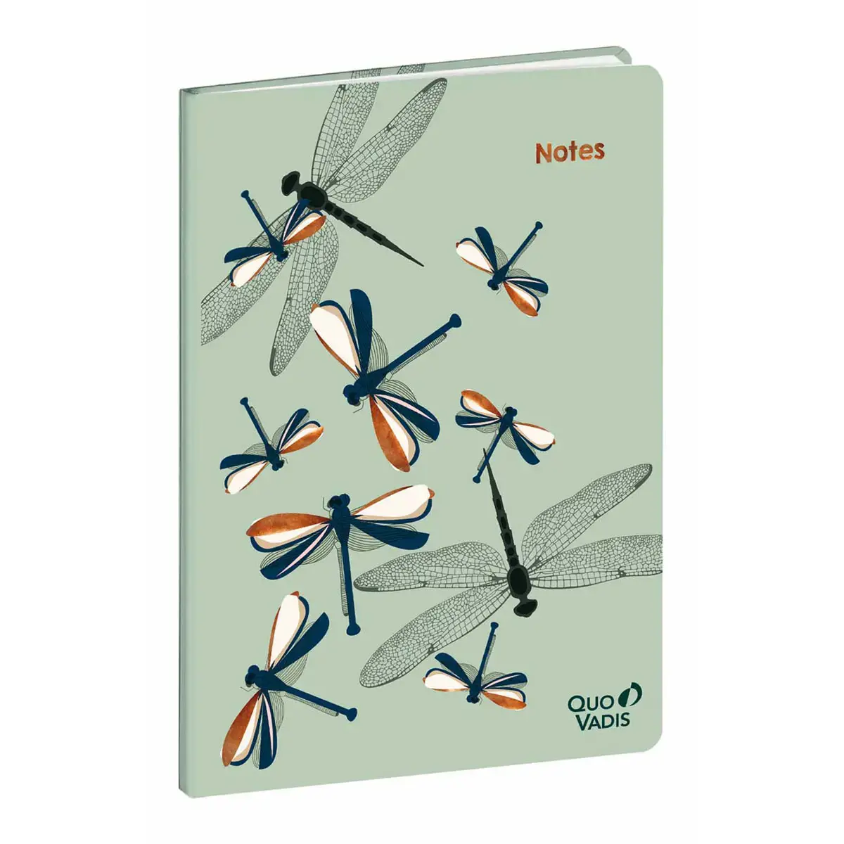 Carnet A5 192 pages Fly - 15x21 cm - finition ras&eacute; vif - Quo vadis photo du produit