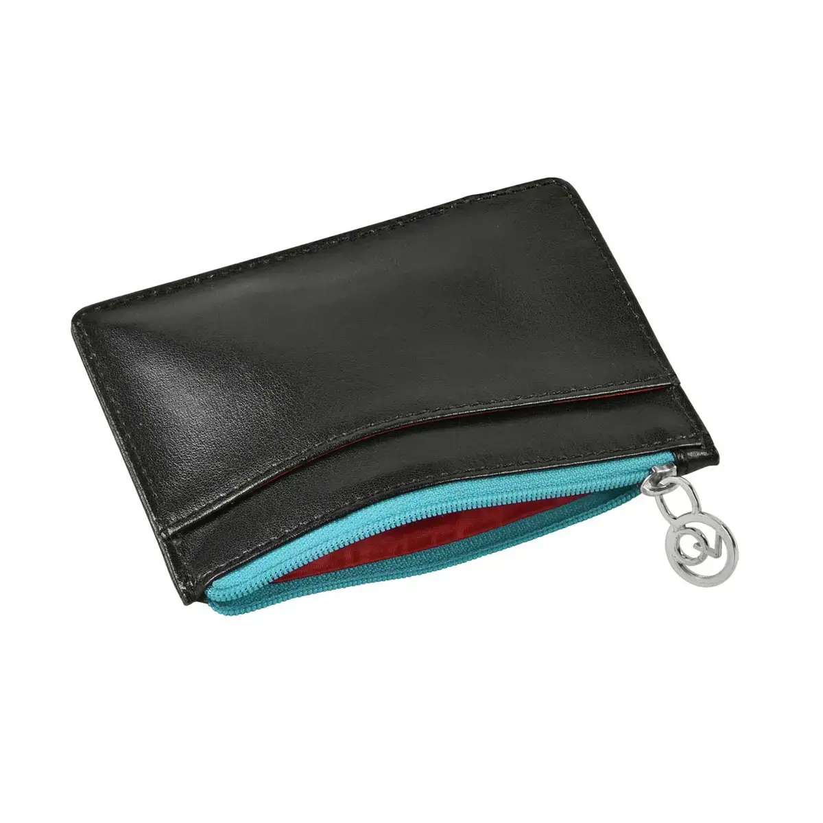 Porte-cartes / monnaie - cuir Holi - 13,2x9,5x0,2 cm - Quo vadis photo du produit