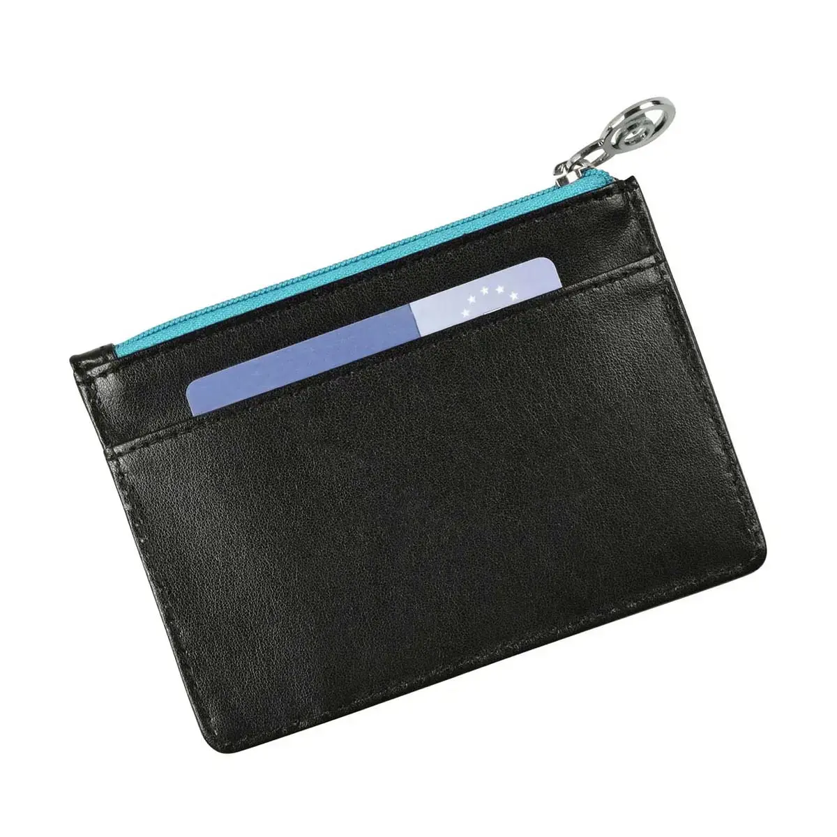 Porte-cartes / monnaie - cuir Holi - 13,2x9,5x0,2 cm - Quo vadis photo du produit