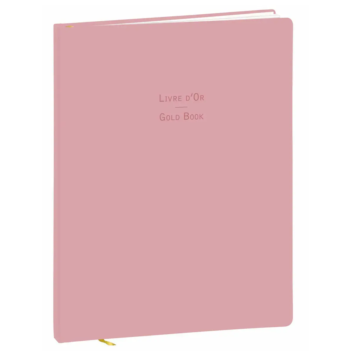Livre d'or - Papier blanc Pastel - 21x27 cm - Quo vadis photo du produit
