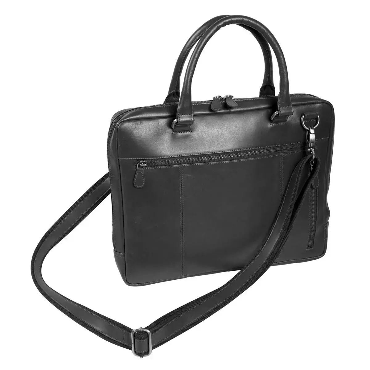Sacoche mince - Cuir Rangers - 40x29,5x5 cm - Quo vadis photo du produit
