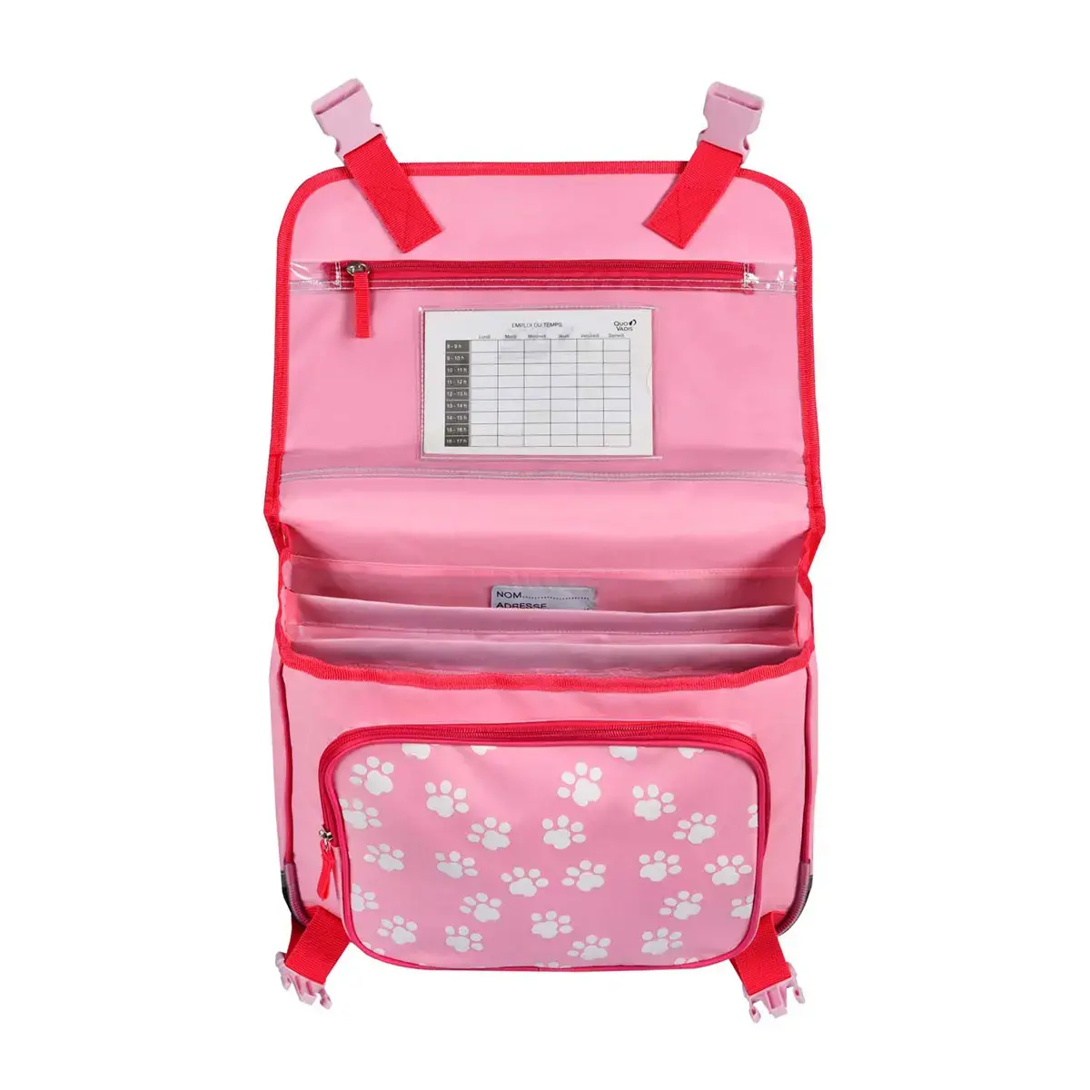 Cartable 38 - 3 compartiments Chi - 38x30x14 cm - Quo vadis photo du produit