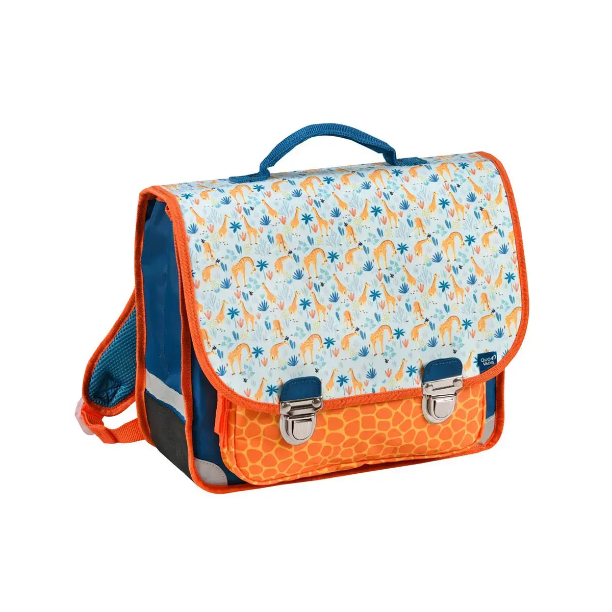 Cartable 36 Vintage - 2 compartiments Animascot - 36x30x14 cm - Quo vadis photo du produit