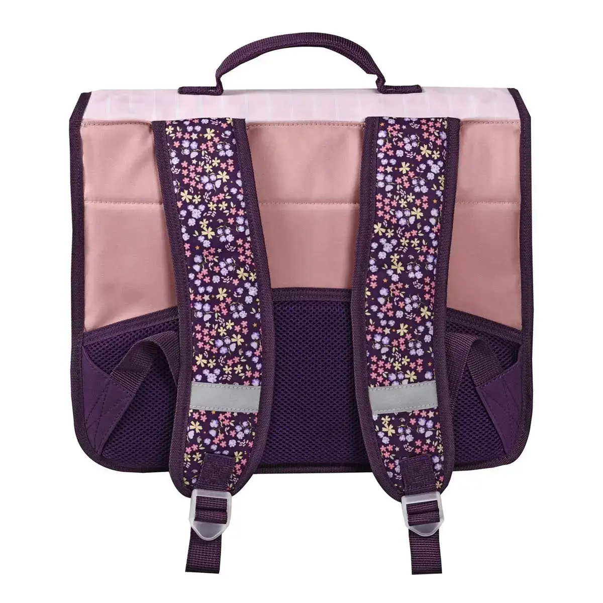 Cartable 38 Vintage - 2 compartiments Louise & Arthur - 38x30x14 cm - Quo vadis photo du produit