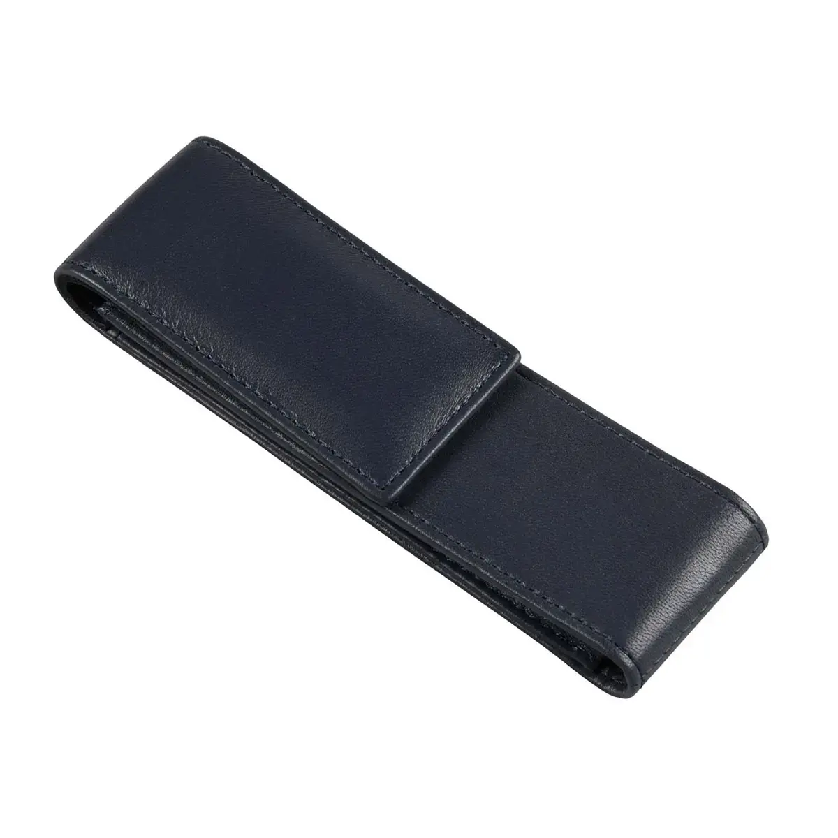 Etui 2 stylos Magnetic - Cuir Silky - 17x5,5x0,5 cm - Quo vadis photo du produit