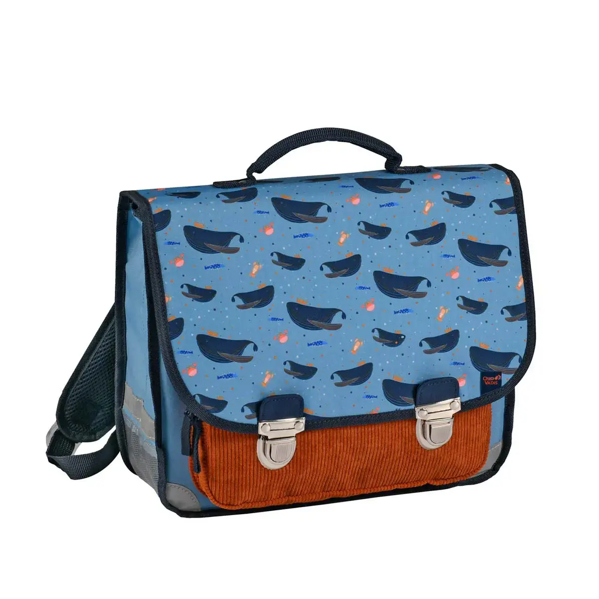 Cartable 36 Vintage - 2 compartiments Animascot - 36x30x14 cm - Quo vadis photo du produit