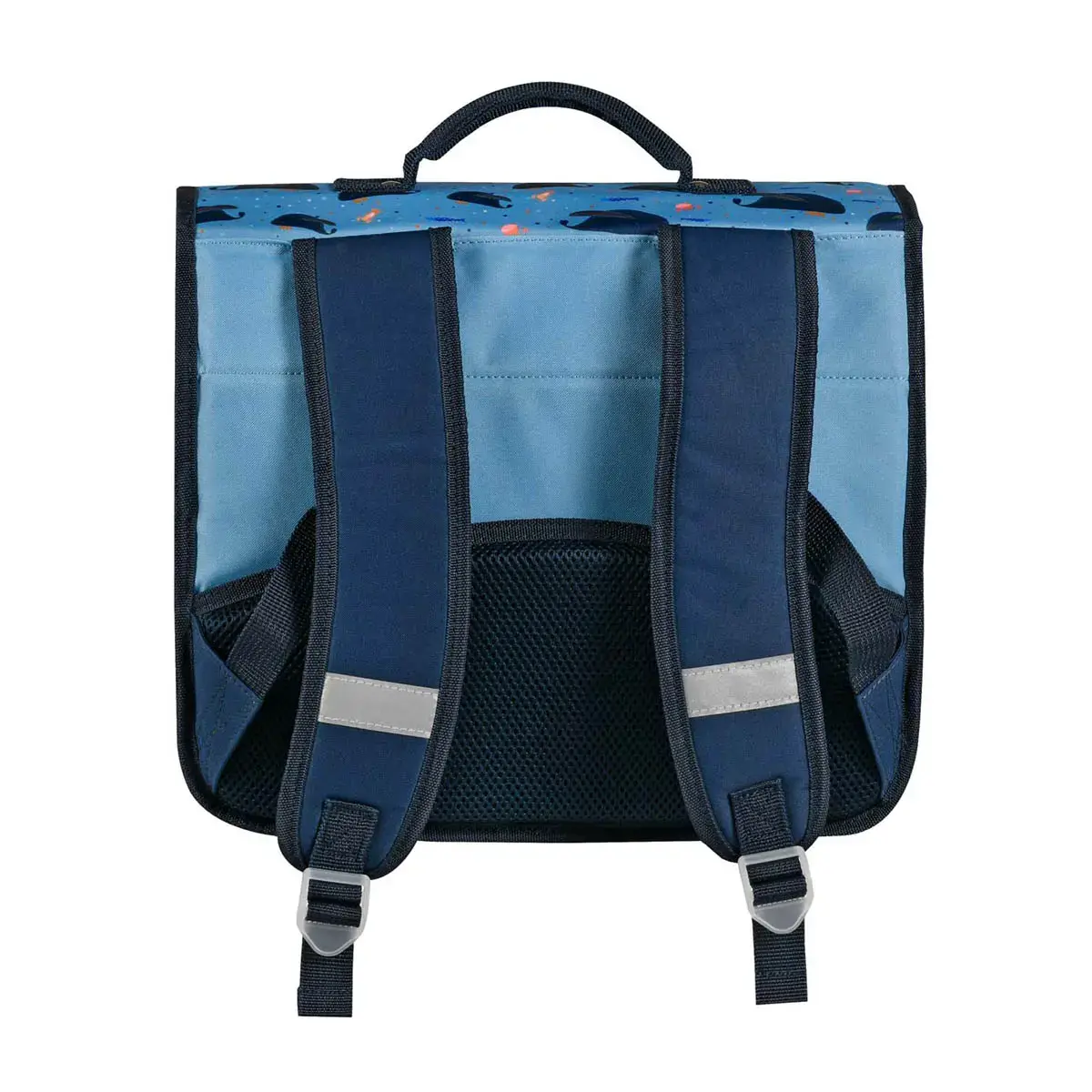Cartable 36 Vintage - 2 compartiments Animascot - 36x30x14 cm - Quo vadis photo du produit